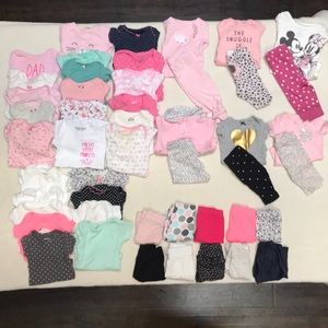 Newborn Baby Girl Lot